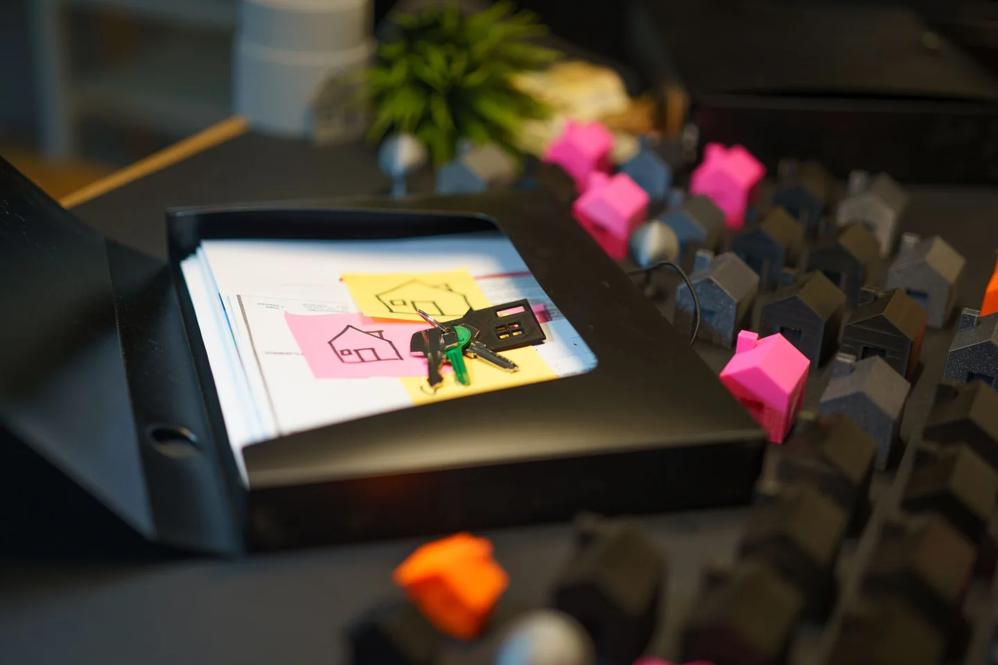 Rental-property keys and documents for a DSCR refinance review